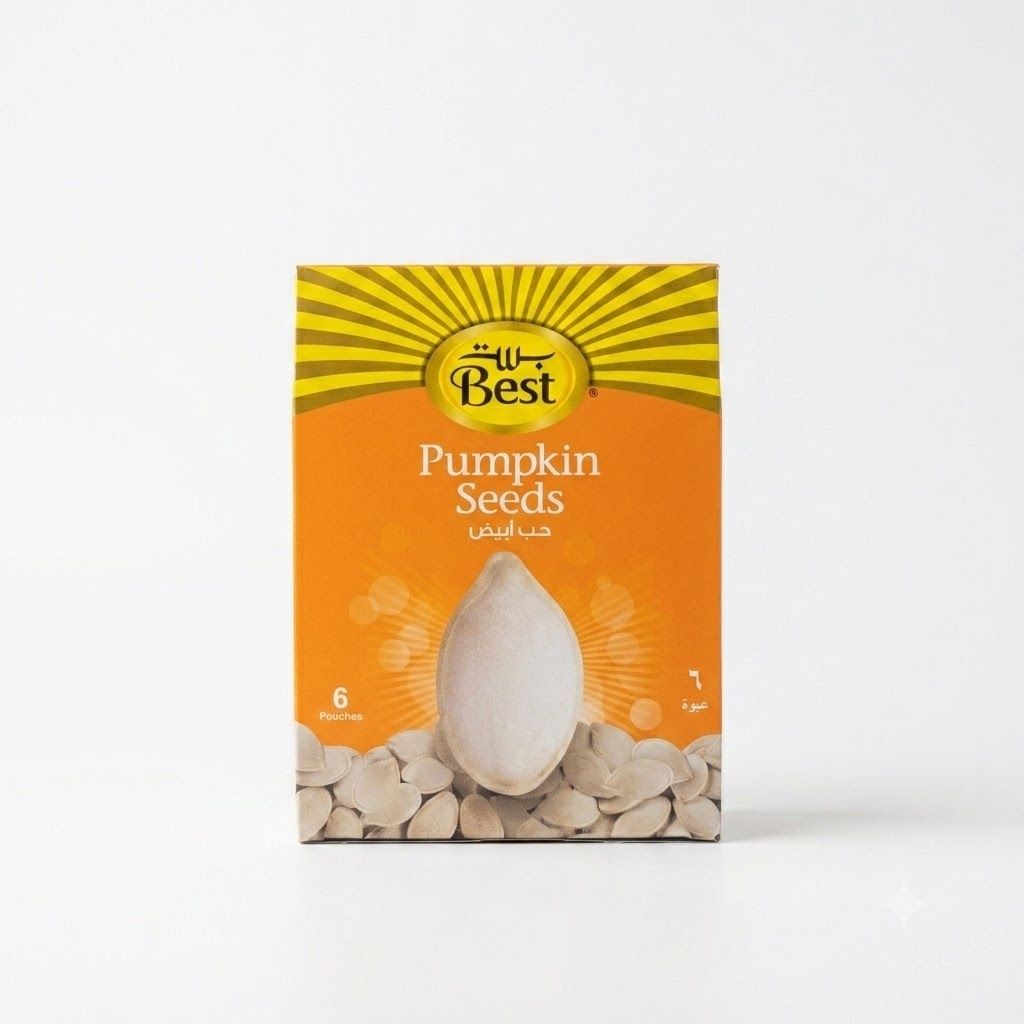 أفضل بذور اليقطين (6 عبوات × 50 جم)