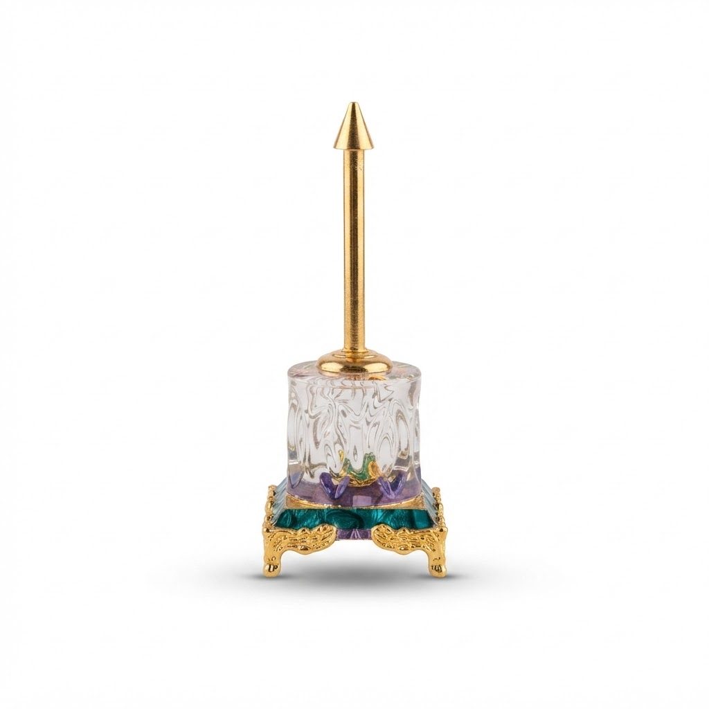 مرش عطر من زجاج الكريستال