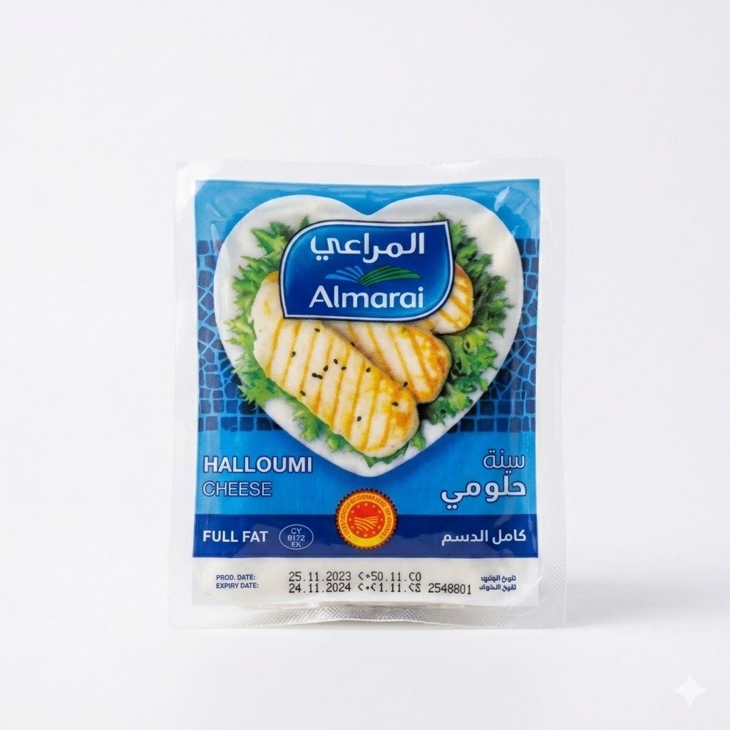 جبنة حلومي كاملة الدسم من المراعي