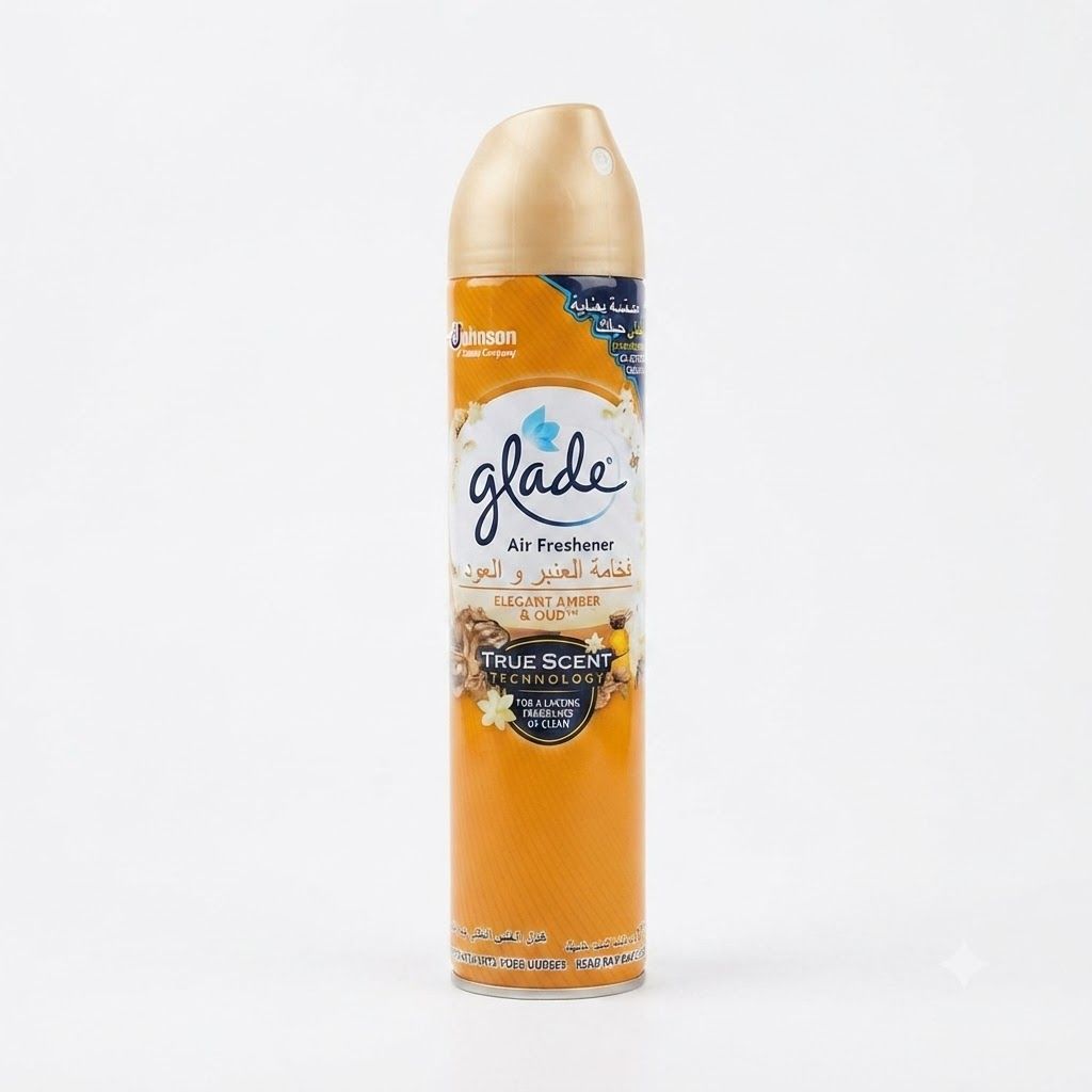 بخاخ معطر جو جليد - عنبر أنيق وعود (300 مل)