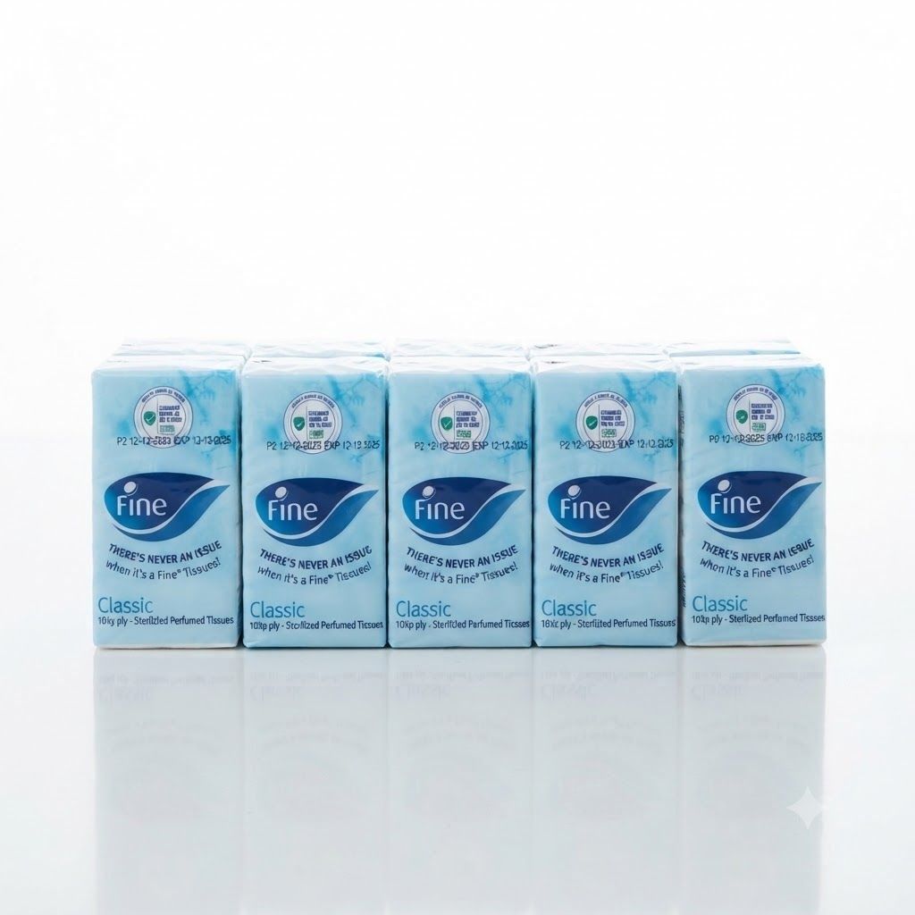 مناديل معطرة فاخرة كلاسيكية (عبوات من 10)