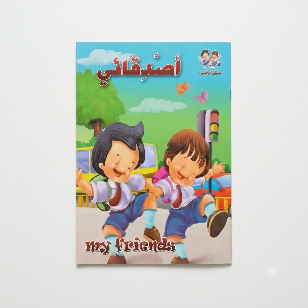 أصدقائي (أصدقائي) - كتاب قصص الأطفال ثنائي اللغة