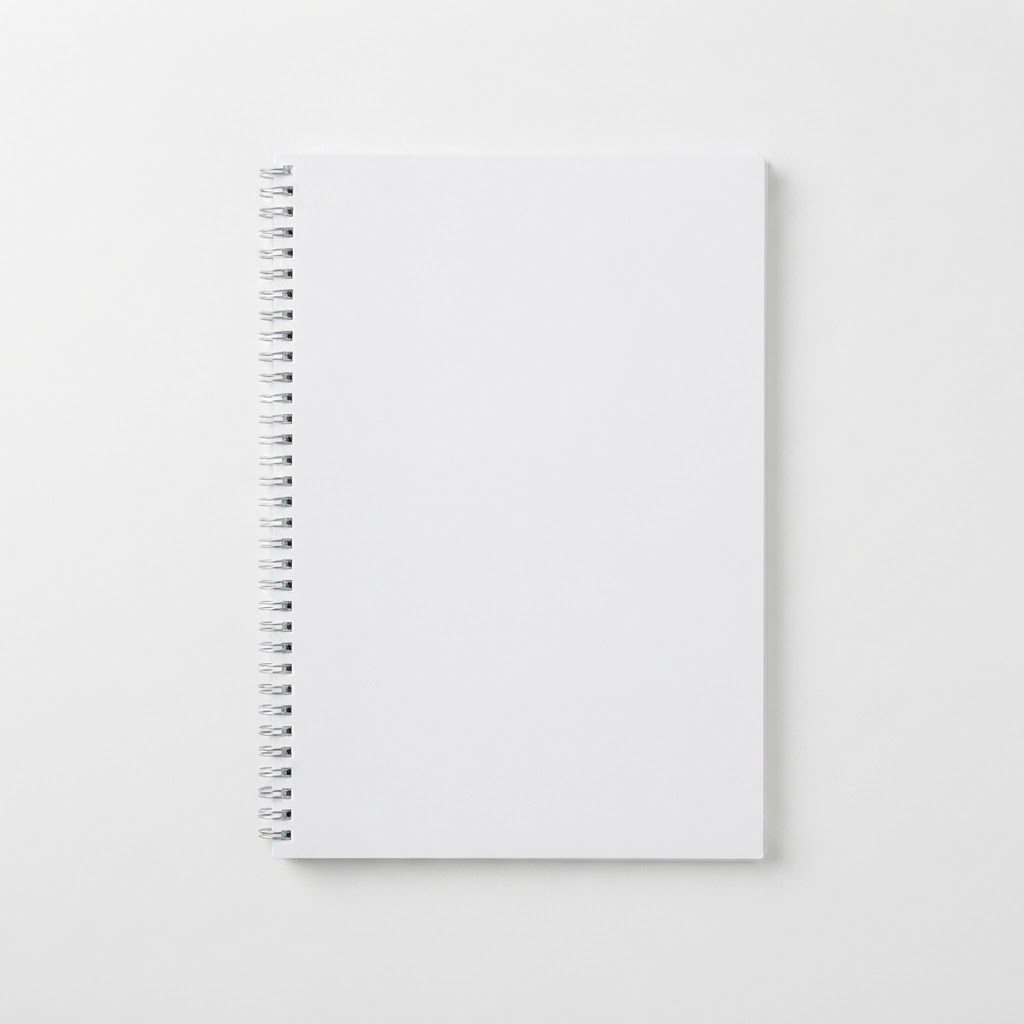 دفتر ملاحظات حلزوني من نوع رايت A4 PP