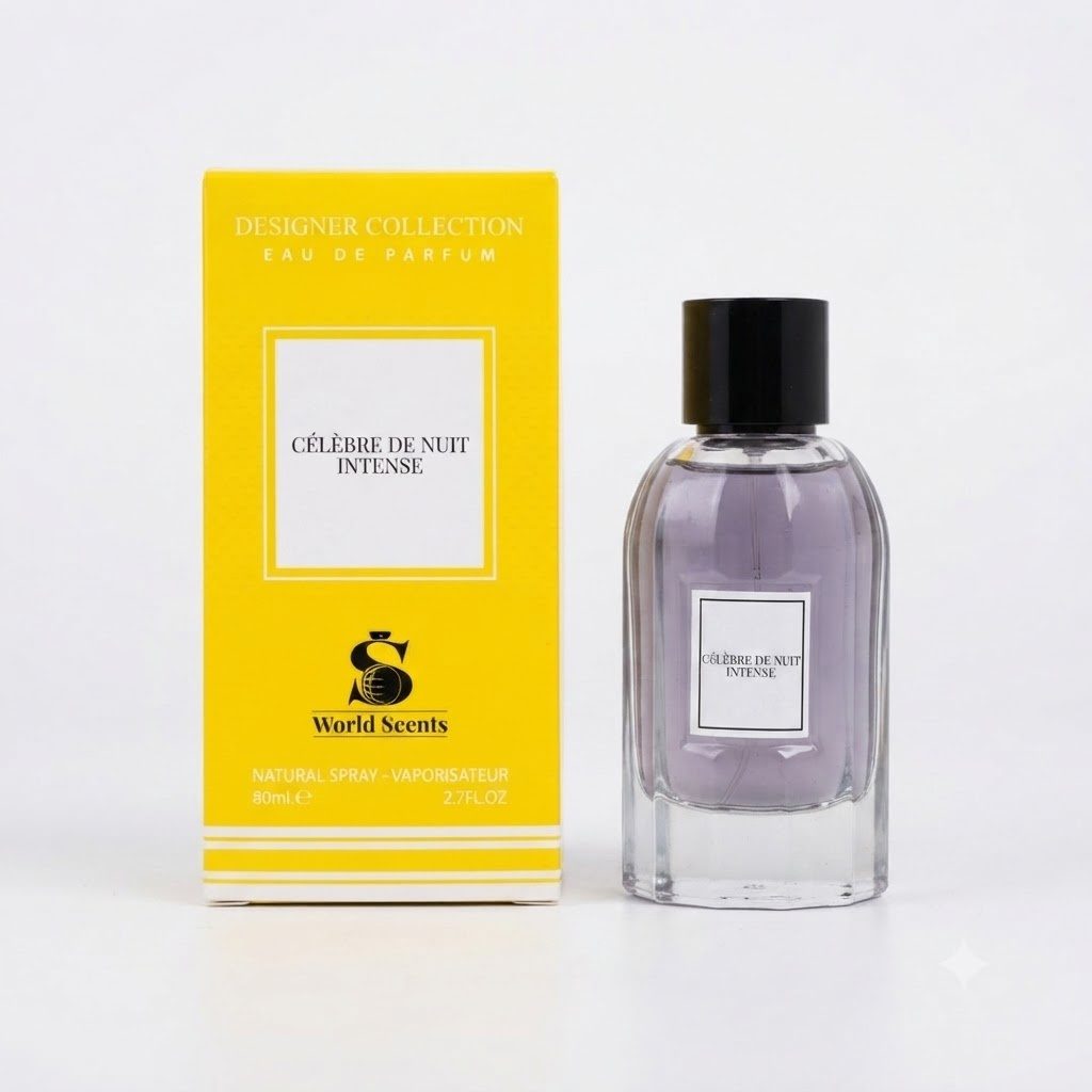 World Scents Célèbre de Nuit Intense Designer Collection ماء عطر - 80 مل / 2.7 أونصة سائلة
