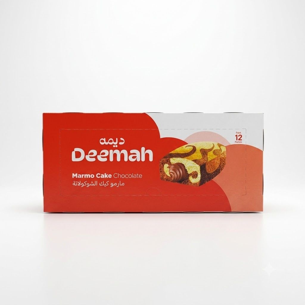 ديمه مارمو كيك شوكولاتة 12 × 40 غرام
