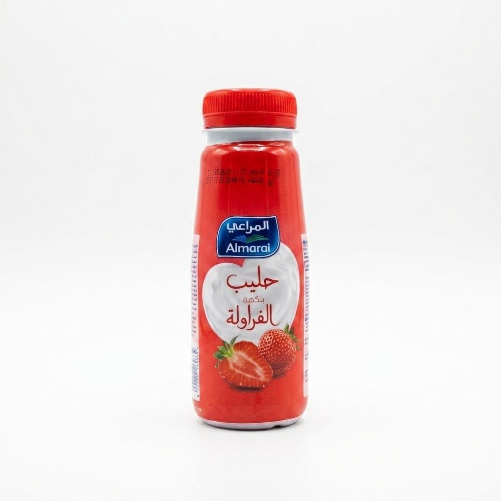 حليب المراعي بنكهة الفراولة (225 مل)