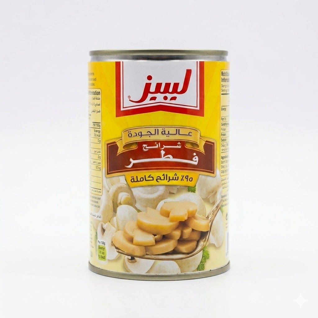 فطر ليز المقطع (400 غرام)