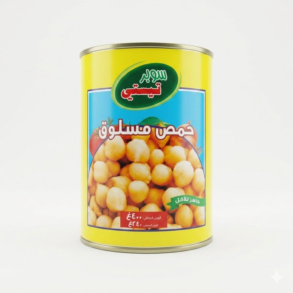 حمص مسلوق لذيذ للغاية (400 غرام)