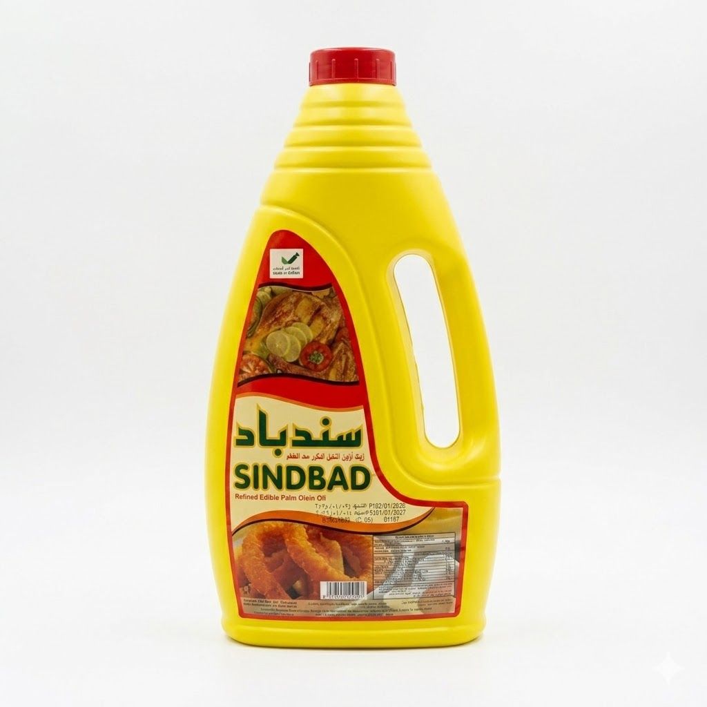 زيت نخيل سندباد المكرر الصالح للأكل (1.5 لتر)