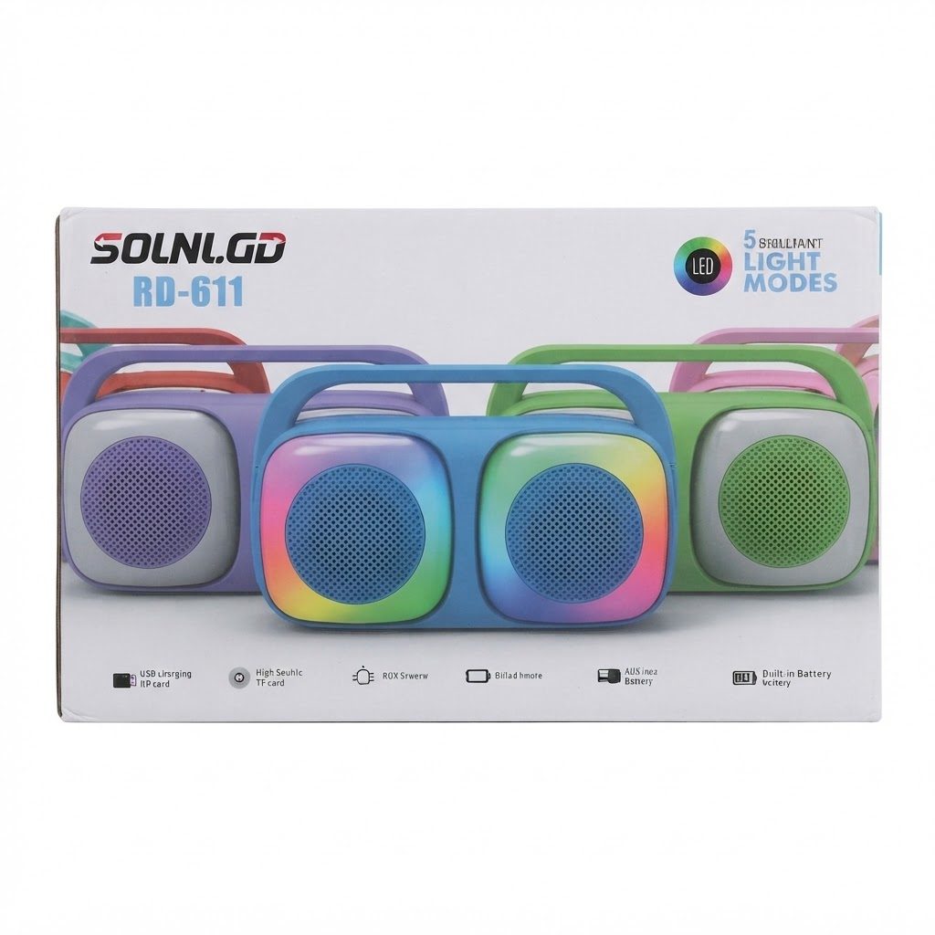 مكبر صوت لاسلكي محمول SOLNL.GD RD-611