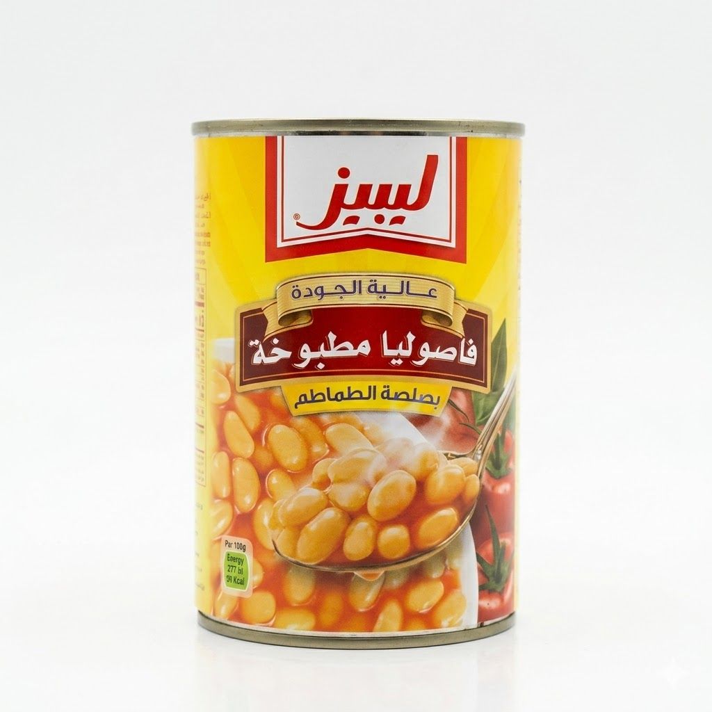 فاصوليا ليزيز المخبوزة الممتازة في صلصة طماطم غنية - جاهزة للأكل