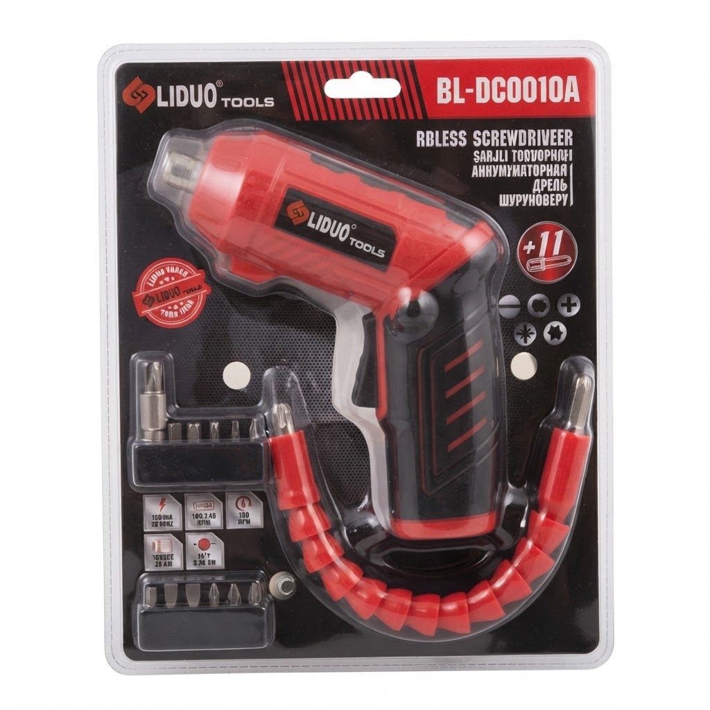 طقم مفك براغي لاسلكي LIDUO TOOLS BL-DC010A