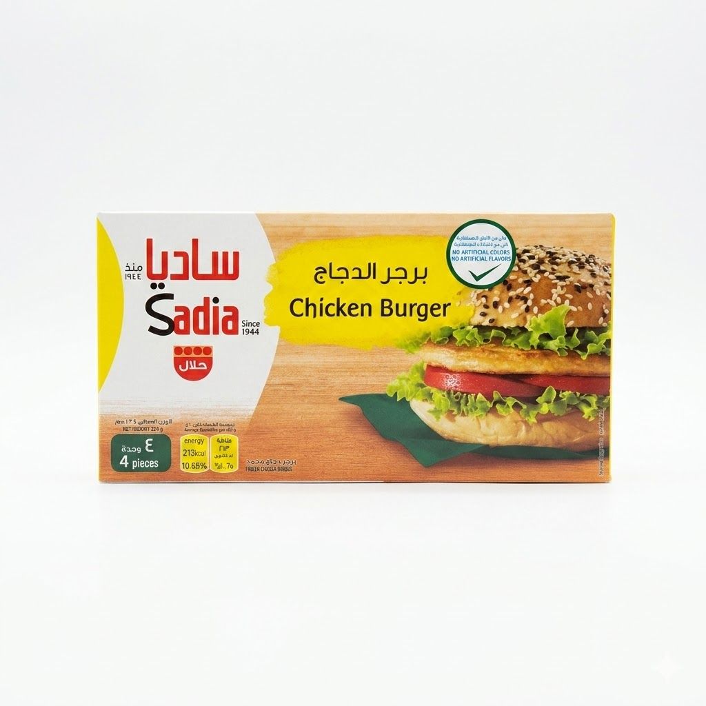 برجر دجاج ساديا