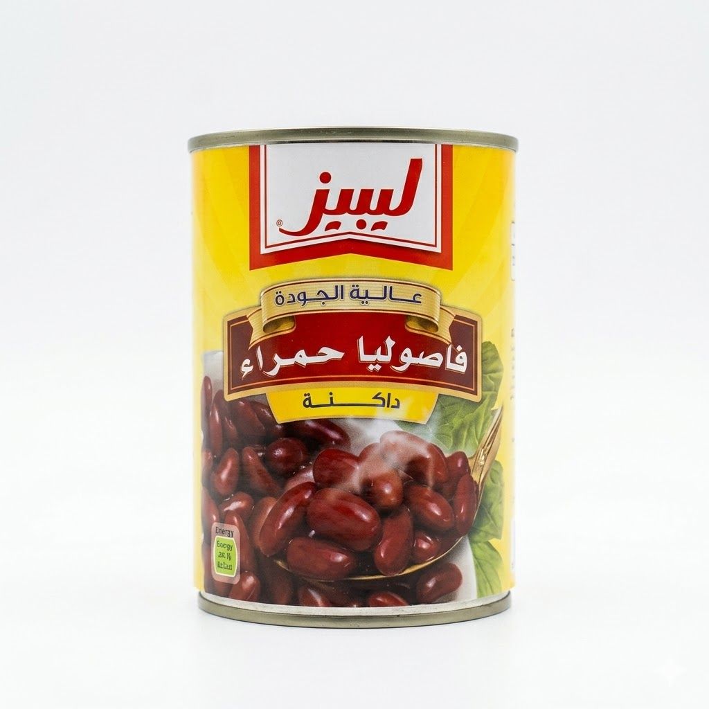 فاصوليا حمراء داكنة من ليز (400 غرام)