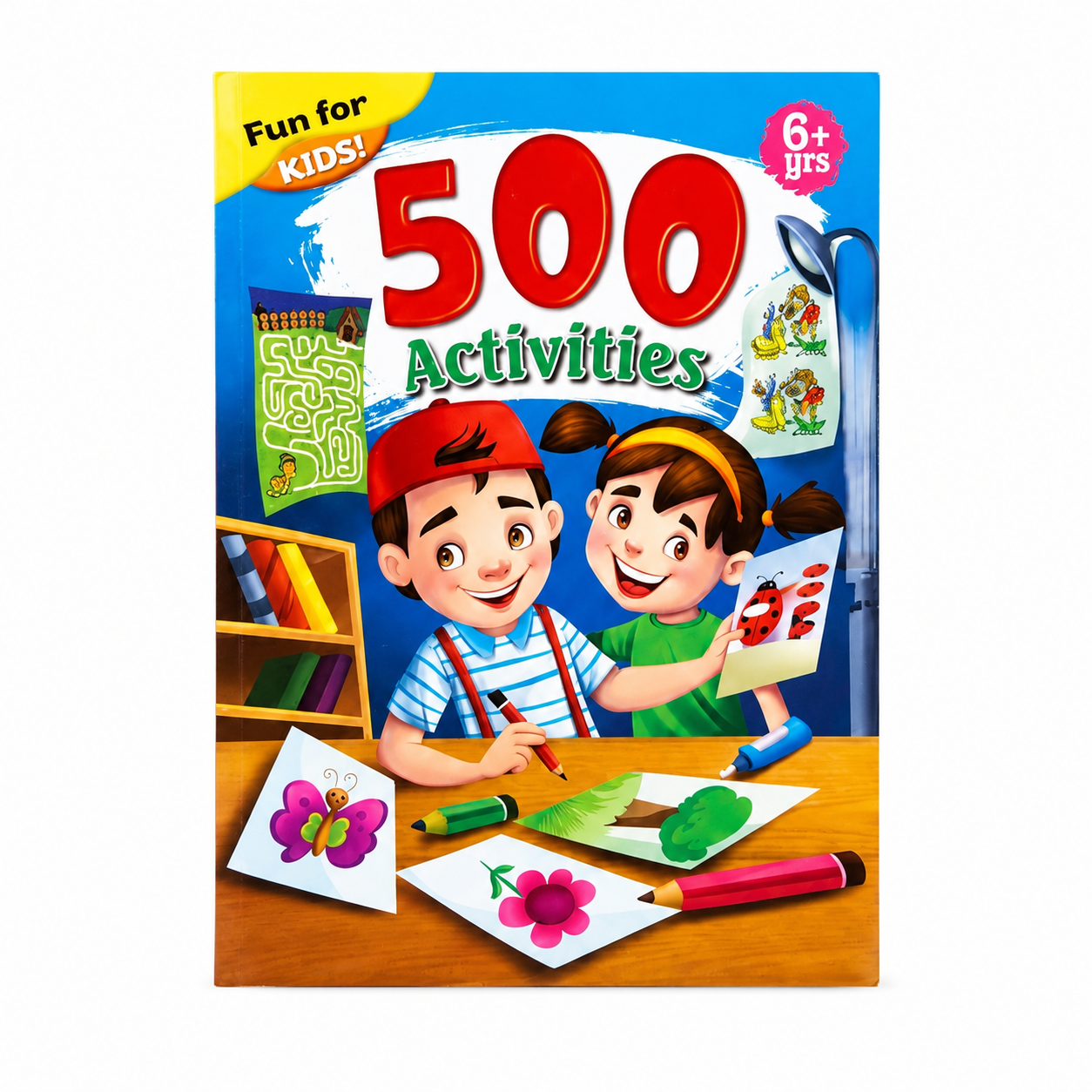كتاب تعليمي يحتوي على 500 نشاط ممتع للأطفال