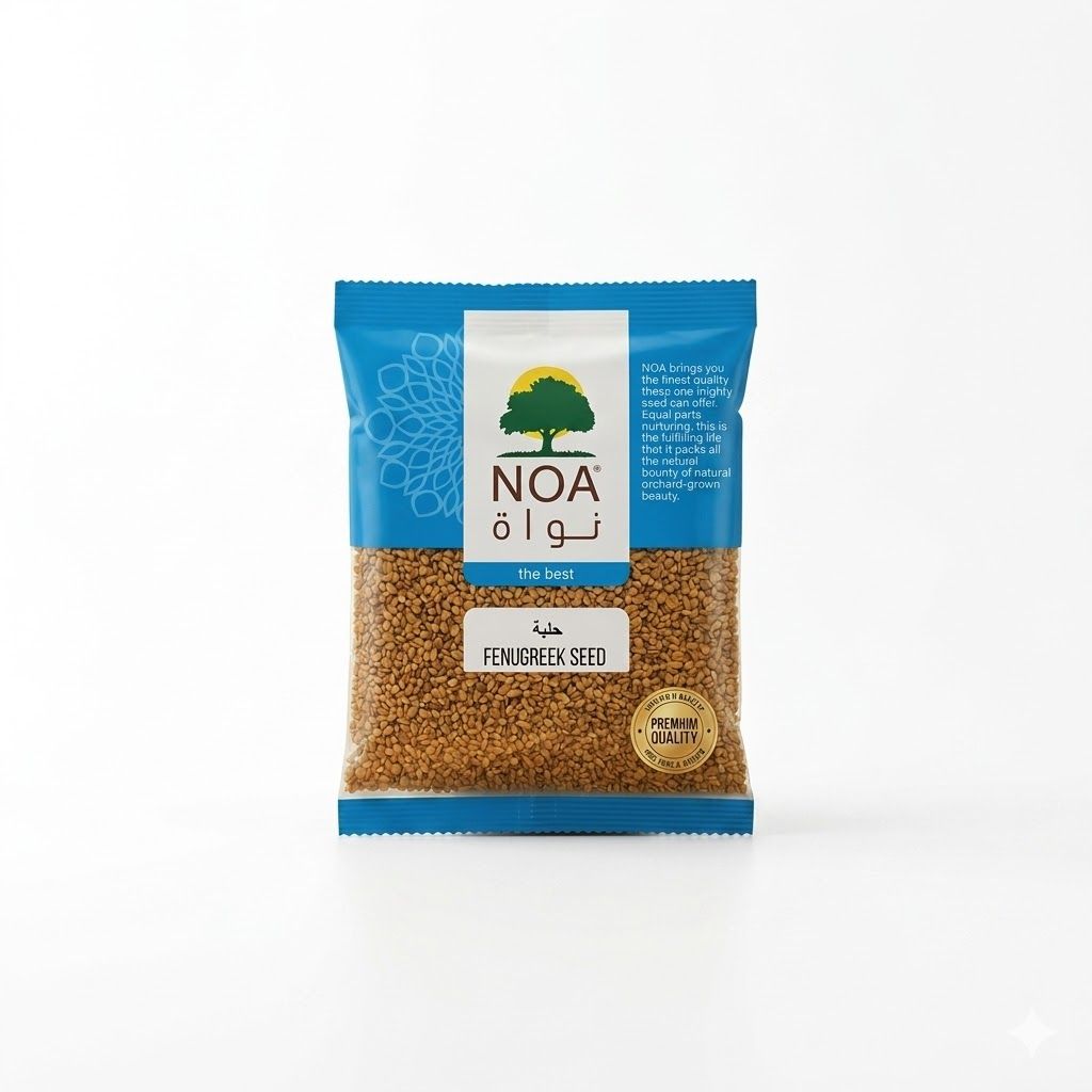 بذور الحلبة الممتازة من NOA - توابل طهي أصلية وعطرية، 200 غرام