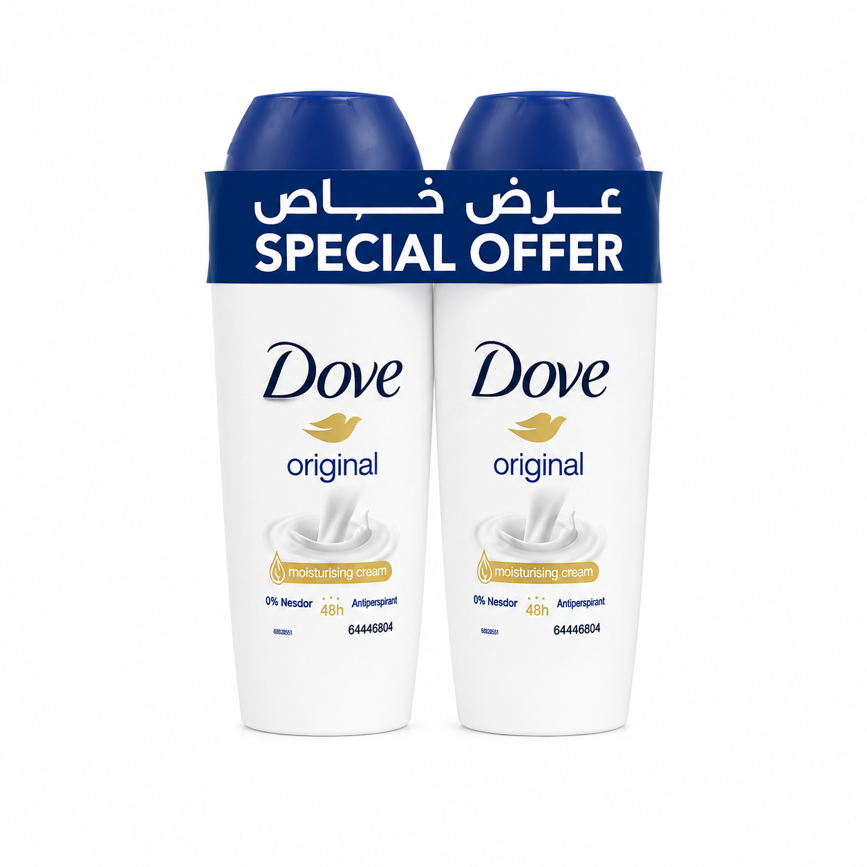 مزيل العرق دوف الأصلي رول أون - 2 × 50 مل
