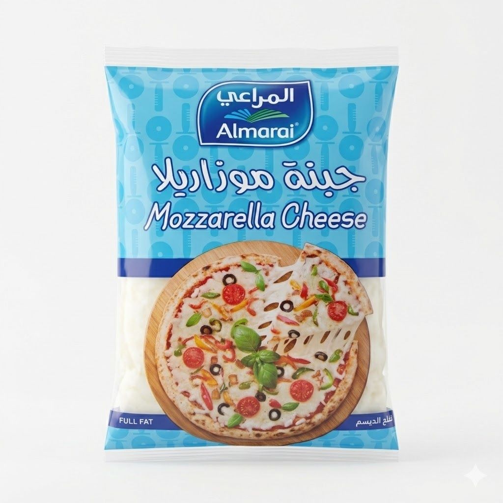 المراعي - جبنة موزاريلا كاملة الدسم