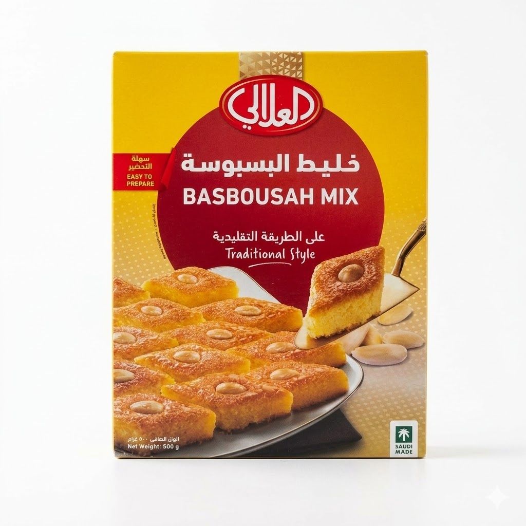 مزيج البسبوسة العلالي (500 غرام)