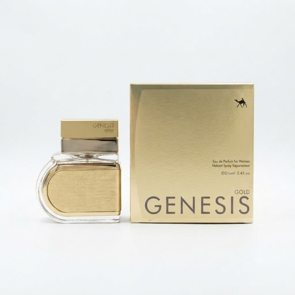 عطر لي شامو جينيسيس جولد أو دو بارفان للنساء - 100 مل / 3.4 أونصة سائلة. أوقية.