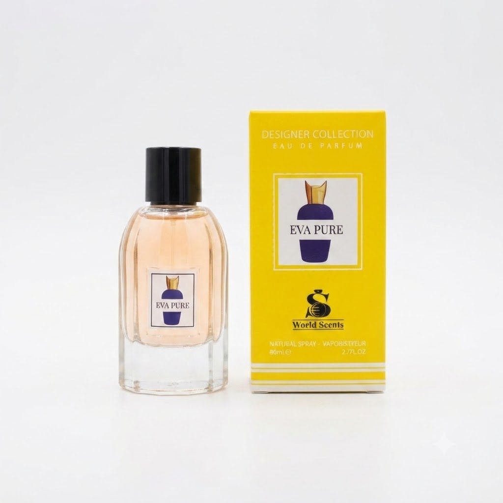 World Scents Eva Pure Designer Collection ماء عطر - 80 مل / 2.7 أونصة سائلة