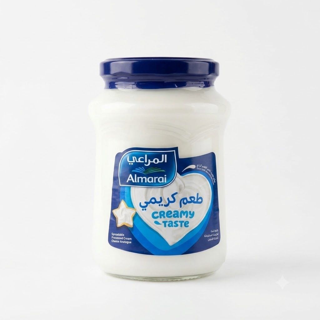 بديل جبنة الكريمة المصنعة من المراعي - طعم كريمي، 900 غرام