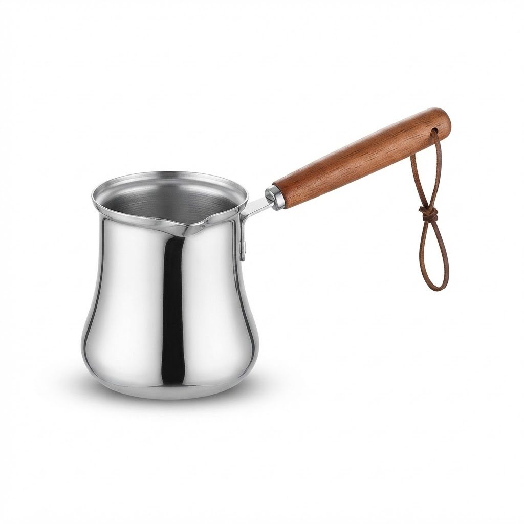 سخان قهوة من الفولاذ المقاوم للصدأ (350 مل)