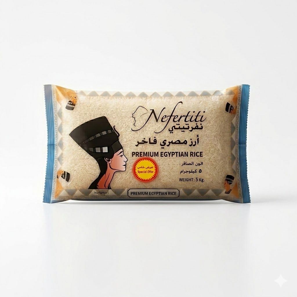 أرز نفرتيتي المصري الفاخر (5 كجم)
