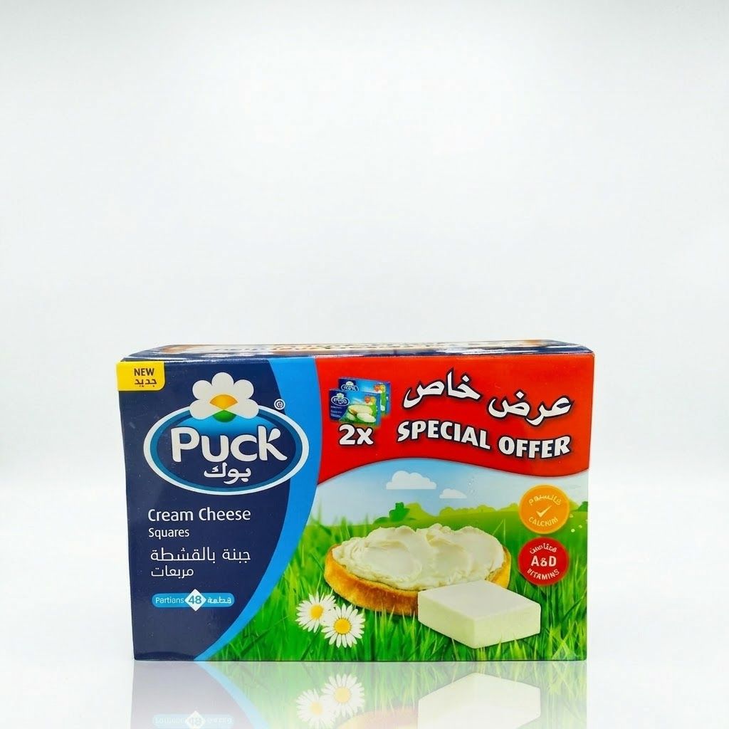 مربعات جبنة كريمية من بوك