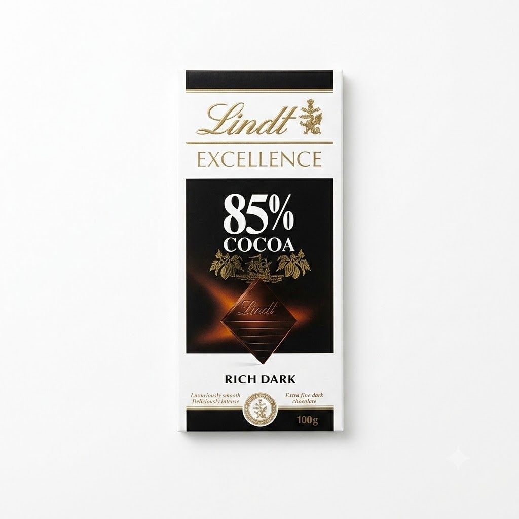 لوح شوكولاتة ليندت إكسيلنس ريتش دارك 85% كاكاو (100 غرام)