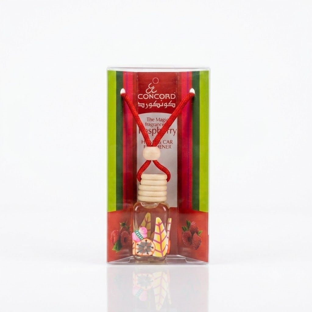 معطر جو معلق للسيارة والمنزل برائحة توت العليق من كونكورد (10 مل)