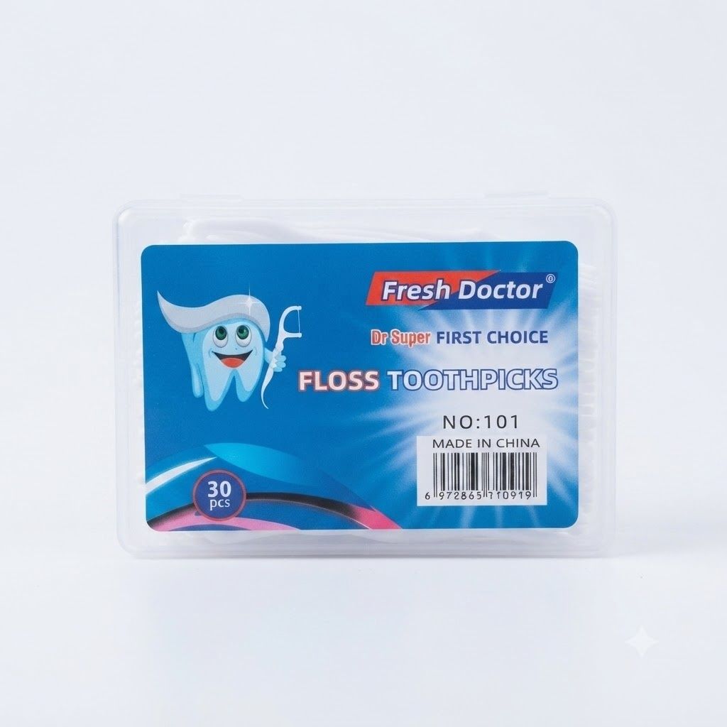 أعواد تنظيف الأسنان Fresh Doctor Floss (30 قطعة)