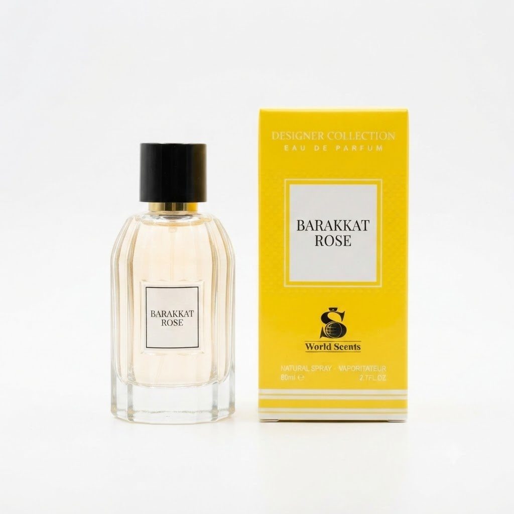 World Scents Barkkat Rose Designer Collection ماء عطر - 80 مل / 2.7 أونصة سائلة