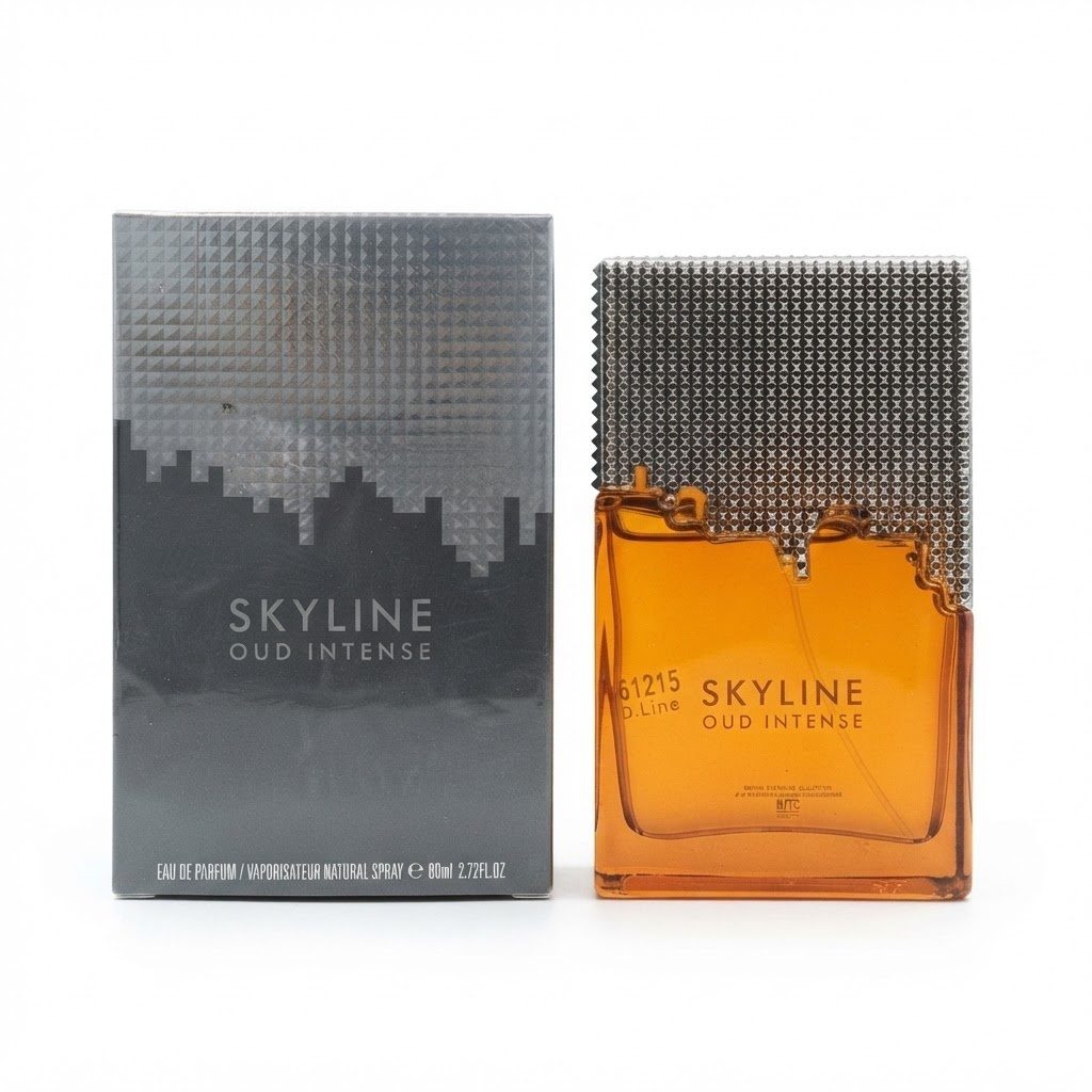 عطر Skyline Oud Intense Eau De Parfum - 80 مل (بخاخ طبيعي مبخر)
