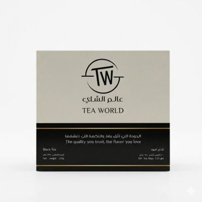 شاي تي وورلد الأسود – الجودة التي تثق بها، والنكهة التي تحبها