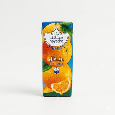 عصير برتقال ١٠٠٪ من حياتنا – ١٨٠ مل