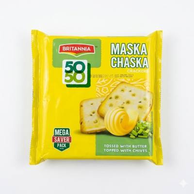 بريتانيا 50-50 ماسكا تشاسكا كراكرز، 620 غرام