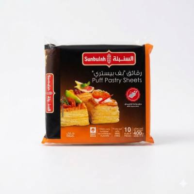 رقائق معجنات سنبولة المنتفخة – 10 قطع، 400 غرام