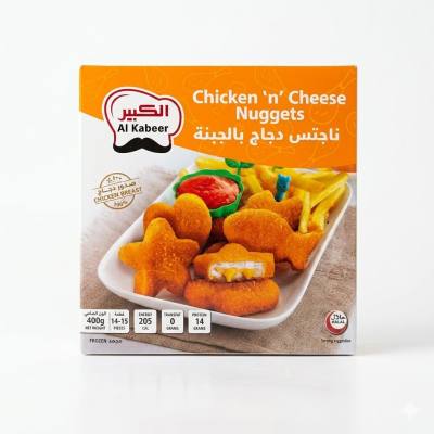 قطع دجاج بالجبنة من الكابير (400 غرام)