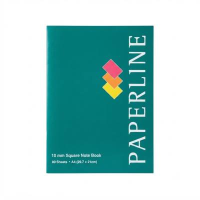 دفتر ملاحظات PAPERLINE مقاس A4 بمربعات 10 مم - 80 ورقة