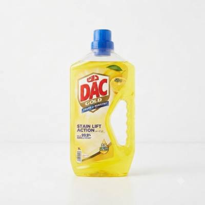 مطهر ومنظف DAC Gold – تركيبة متطورة لإزالة البقع، 1 لتر