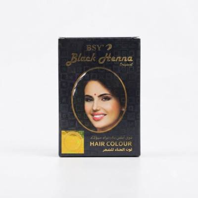 صبغة شعر أصلية من بي إس واي بالحناء السوداء