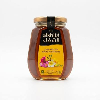 عسل الشفاء الطبيعي بالزهور (500 غرام)