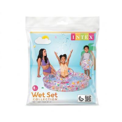 مجموعة مسبح "ويت سيت" (Wet Set) من "إنتكس" (Intex) المكونة من 3 قطع