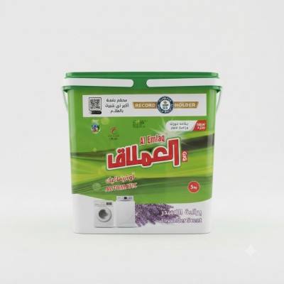 مسحوق غسيل الملابس الأوتوماتيكي من العملاق - برائحة اللافندر (5 كجم)