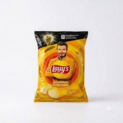 رقائق البطاطس بنكهة الجبن الفرنسي من ليز
