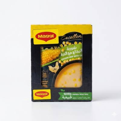 شوربة ماجي إكسيلنس بالدجاج والذرة (10 × 47 غرام)