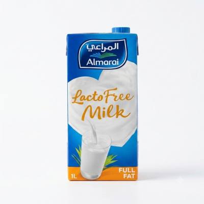 حليب المراعي كامل الدسم خالي من اللاكتوز 1 لتر