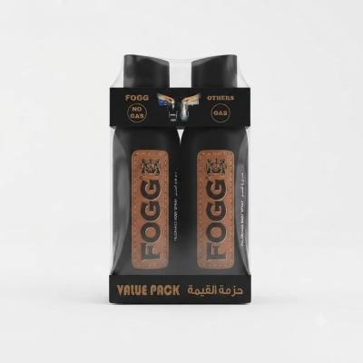 عبوة بخاخ الجسم المعطر من FOGG (2 × 120 مل)