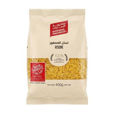 مكرونة الإمارات ريسوني - معكرونة سميد القمح القاسي 100%، 400 جرام